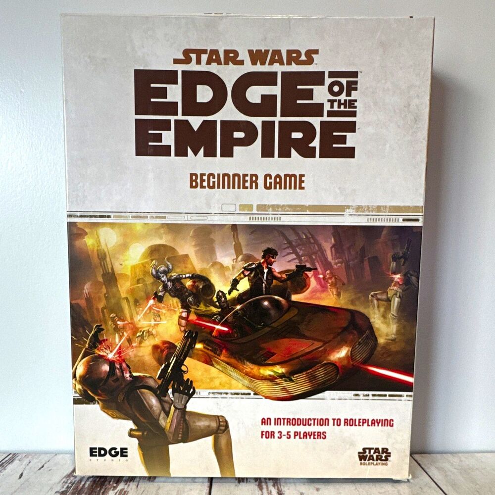 Fantasy Flight Star Wars Edge of the Empire Beginner RPG Box Set SWE01 NEW